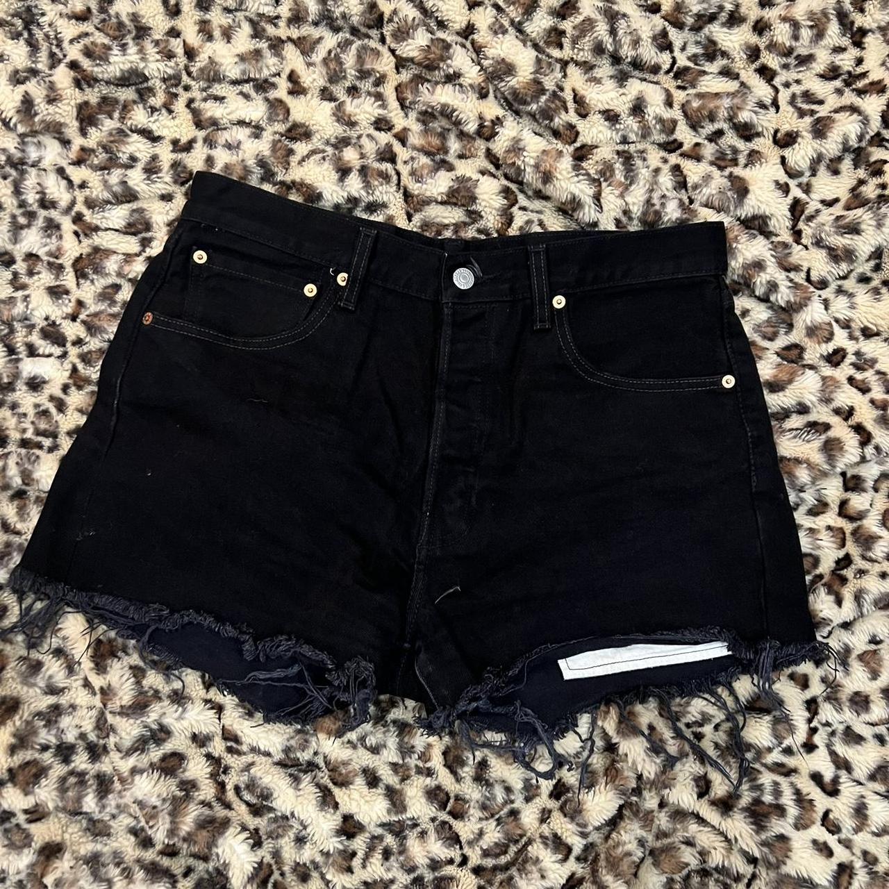 Black vintage levi best sale shorts