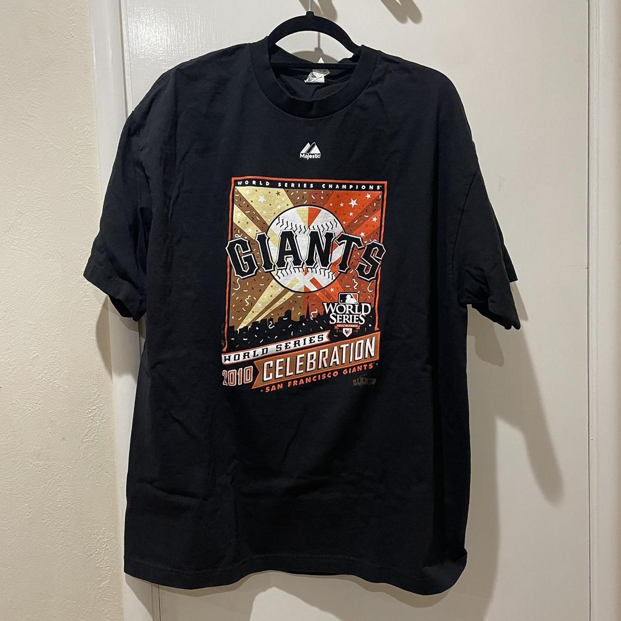 SF Giants World Series 2010 shirt - Depop