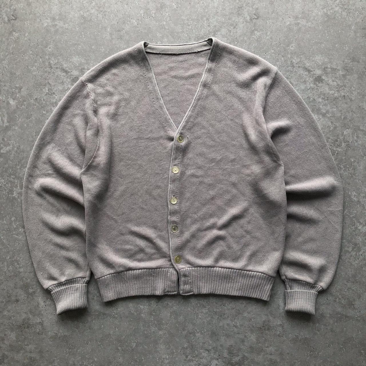 Men's Grey Cardigan | Depop