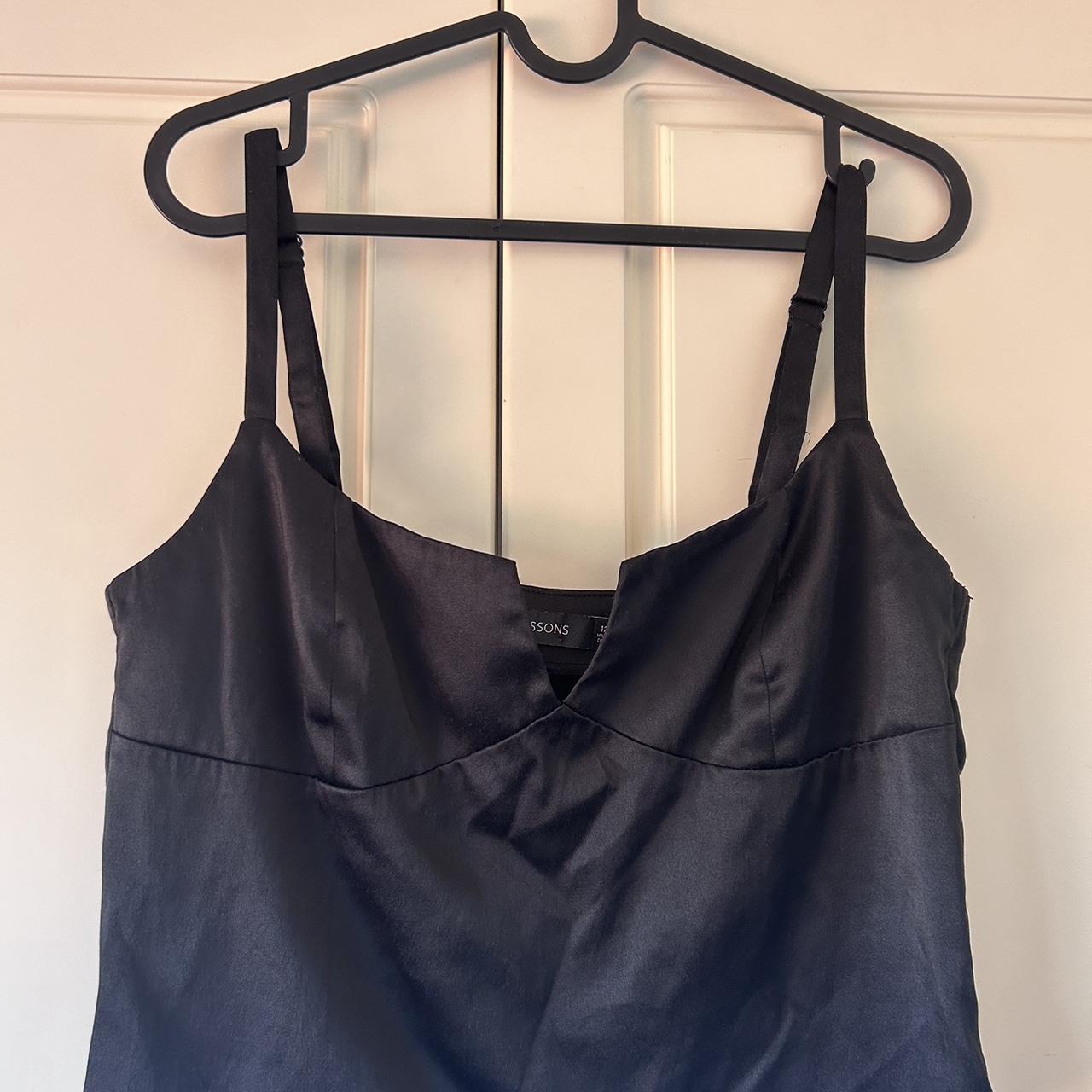 🤍 Black Glassons Top 🤍 Size: 10-12 🤍 perfect... - Depop