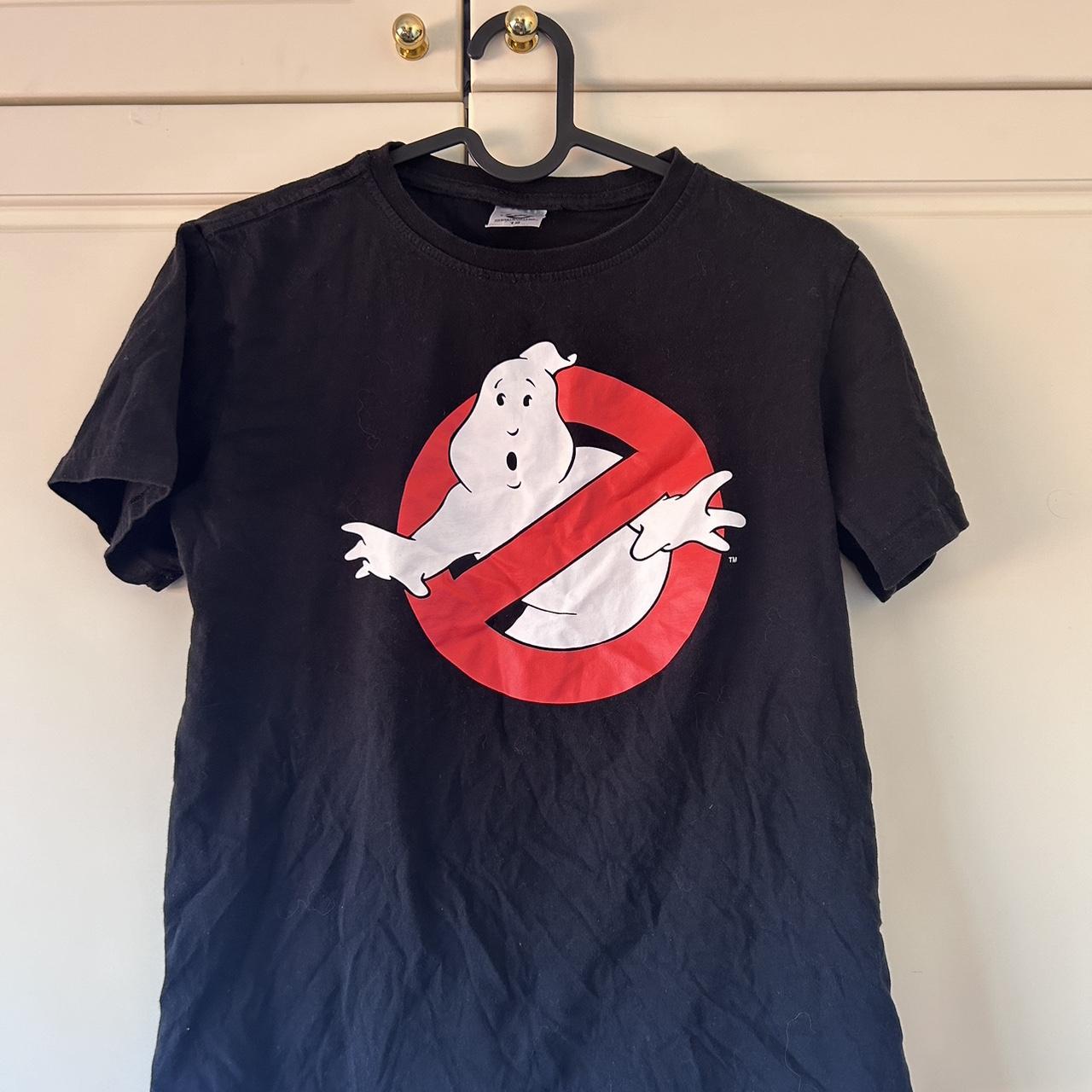 🤍 Cute Ghost Busters Baby Tee 🤍 Size: 12 (fabric Is... - Depop