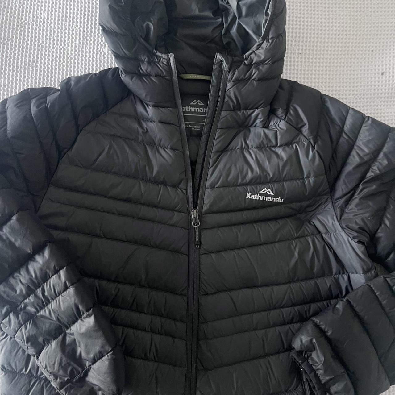 Kathmandu jacket black and green best sale