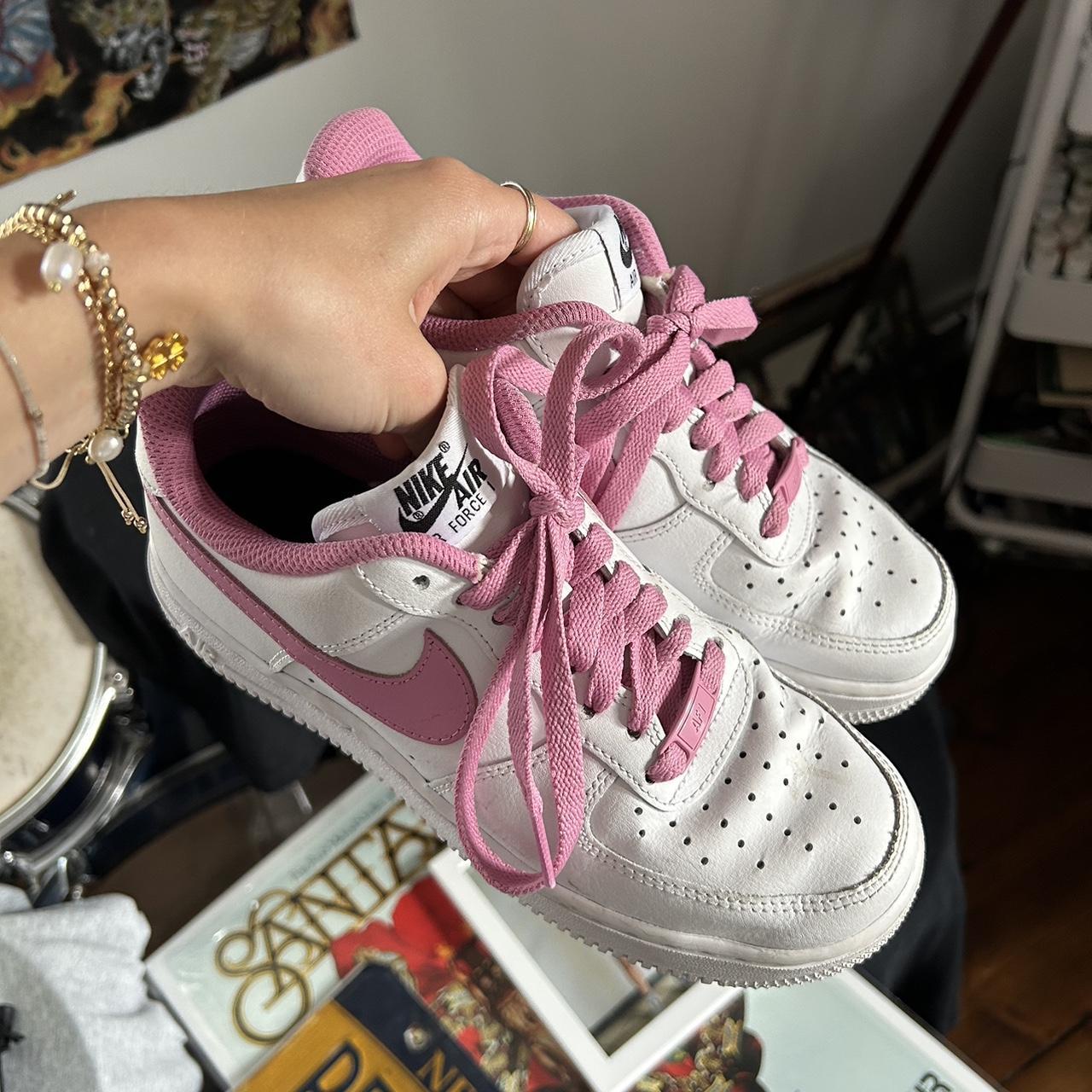 pink nike air force 1 women's