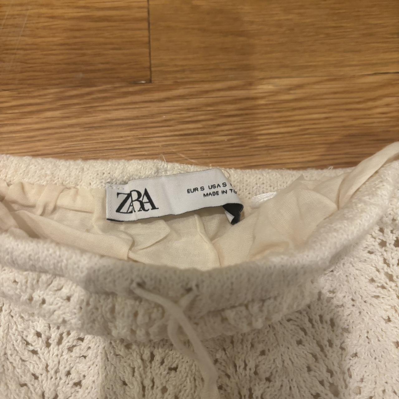 Zara Women's Skirt - White/Cream - 4 – Cream and … - image 2