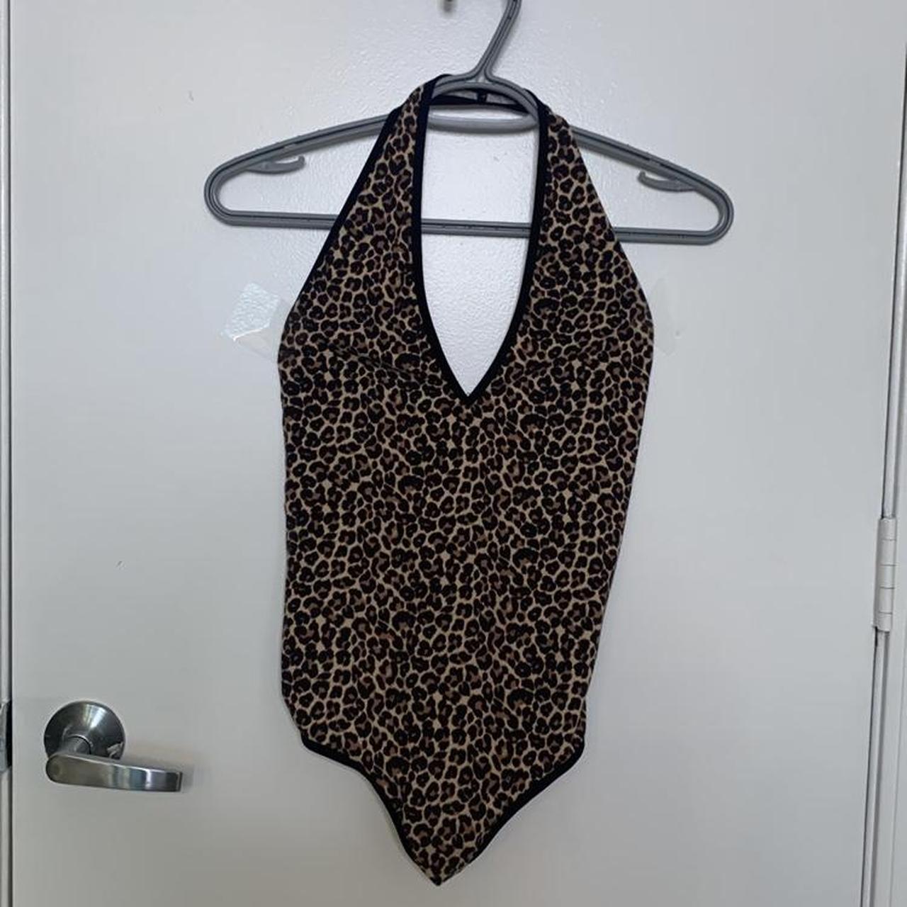 american apparel cheetah bodysuit