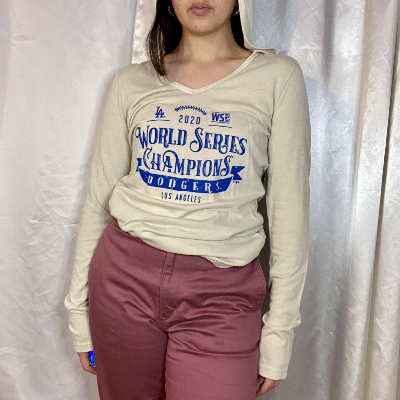 MLB Los Angeles dodgers Long Sleeve Warm Up - Depop