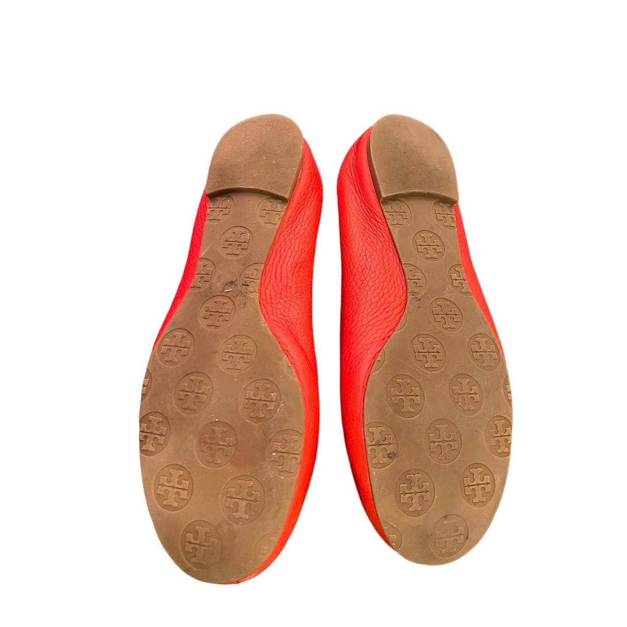 Tory burch orange clearance shoes