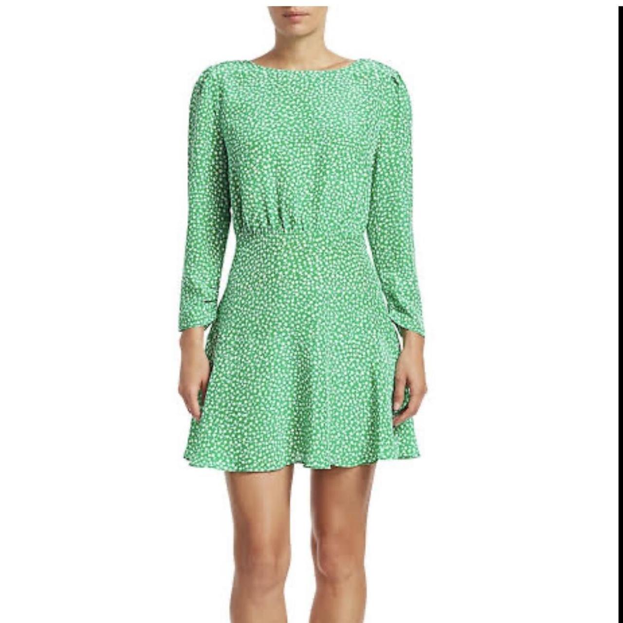 RIXO Kyla Dress Size small Beautiful green and... - Depop