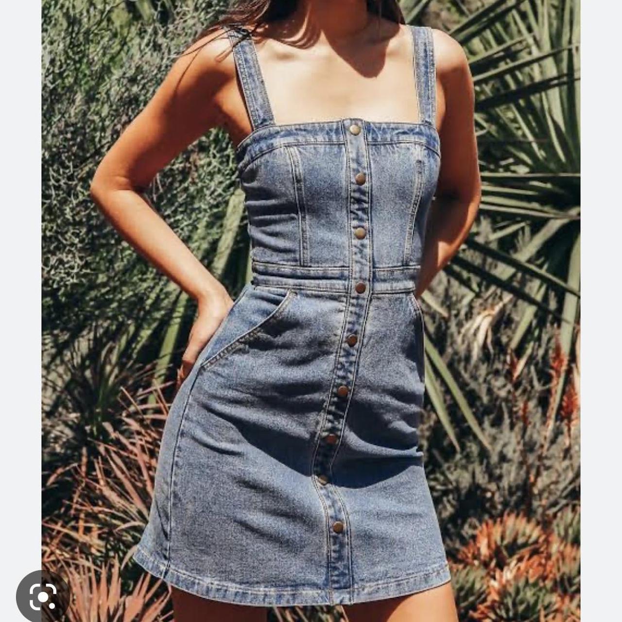 Denim dress kookai hotsell