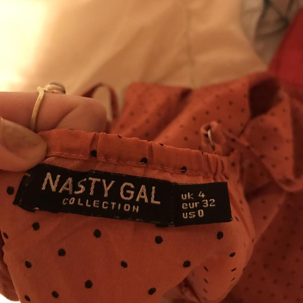 nasty gal scoop neck open back tie maxi dress