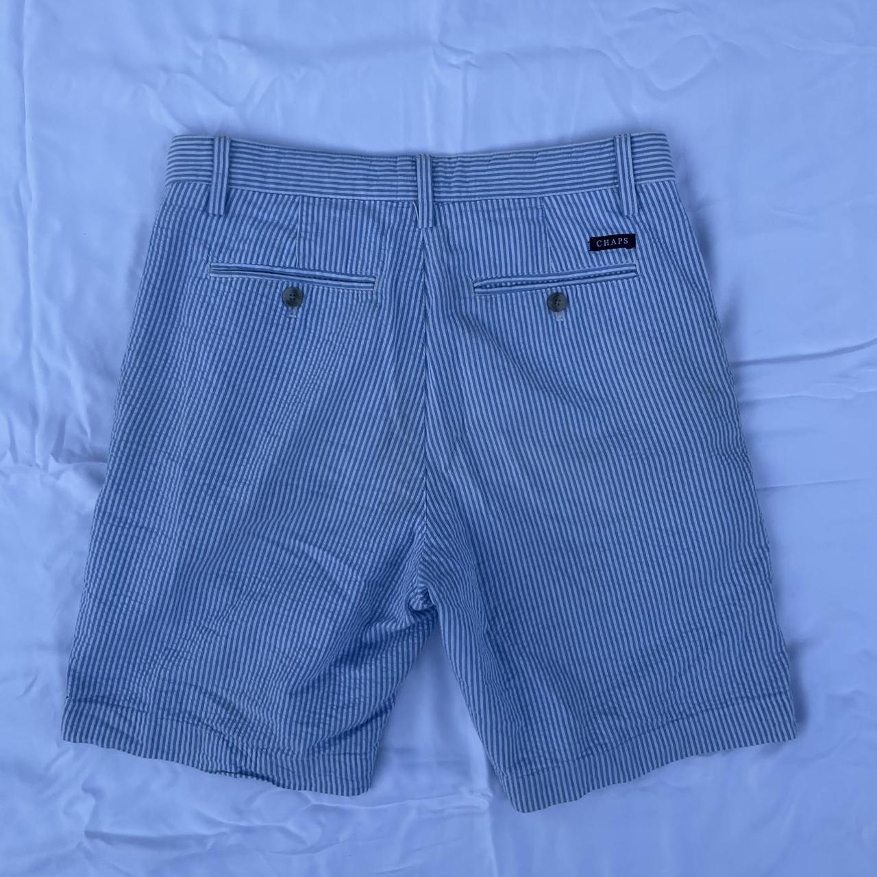 Vintage chaps light blue shorts Size- 30 Little... - Depop