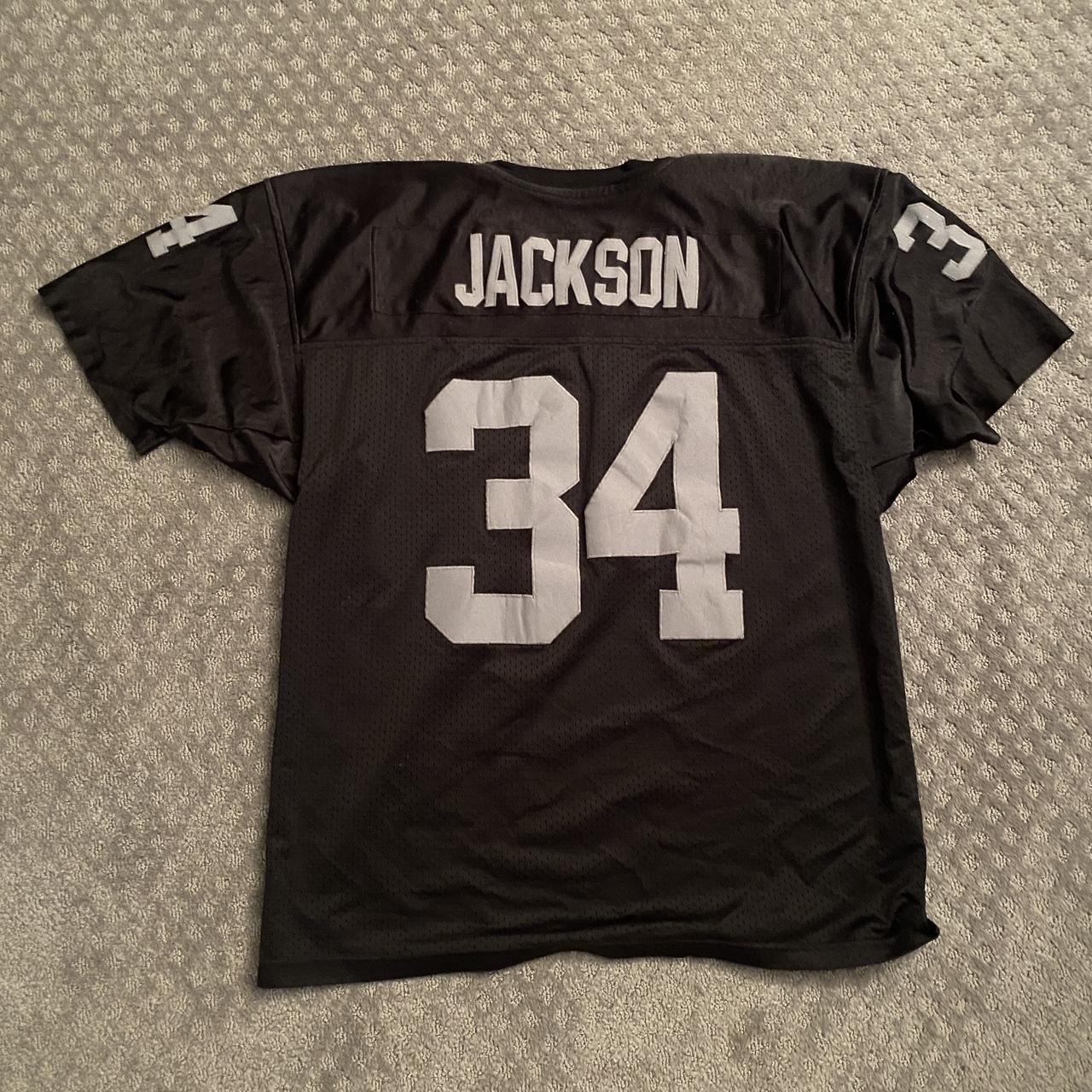 Vintage 90s Oakland Raiders Bo Jackson Jersey - Depop