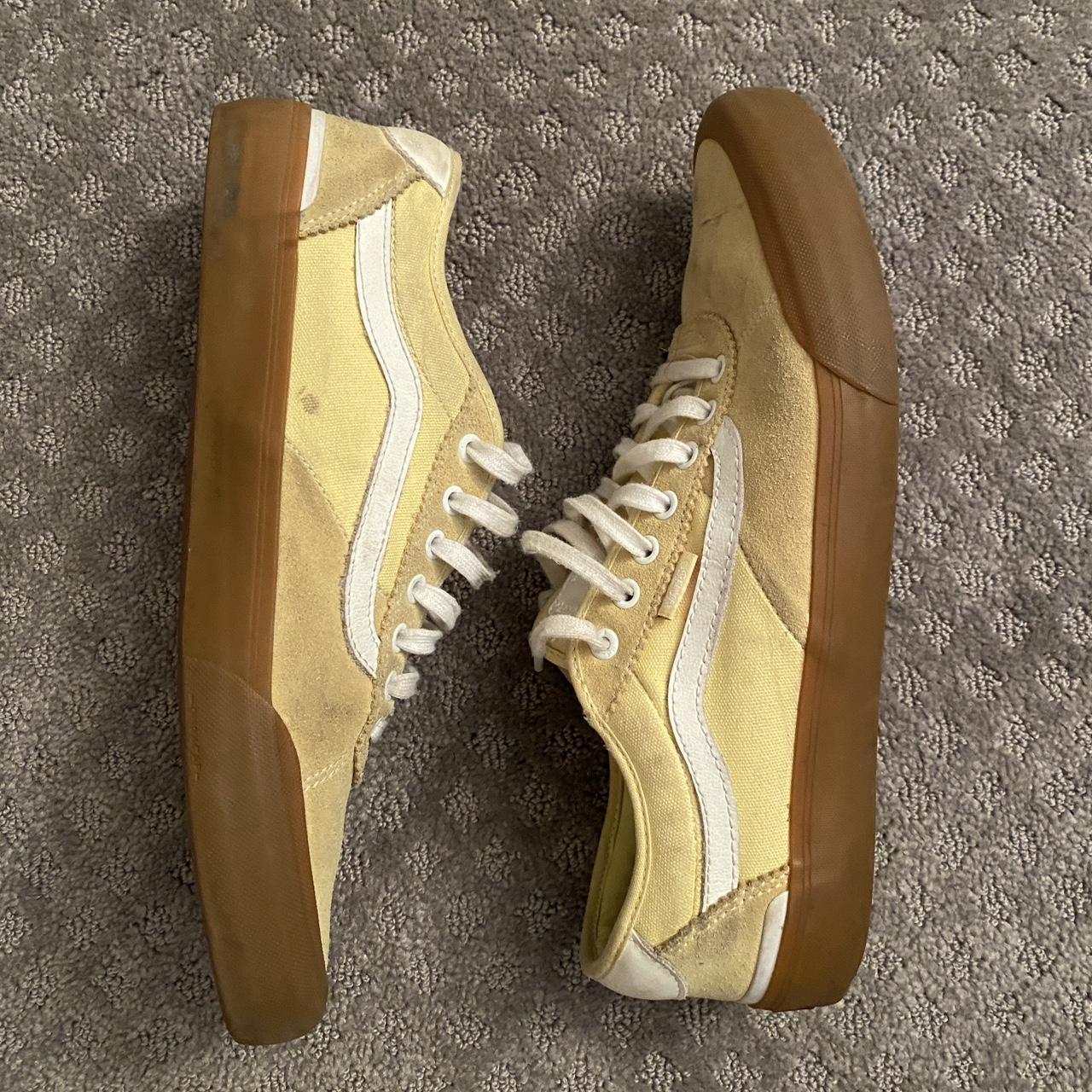 Vans old store skool pro yellow