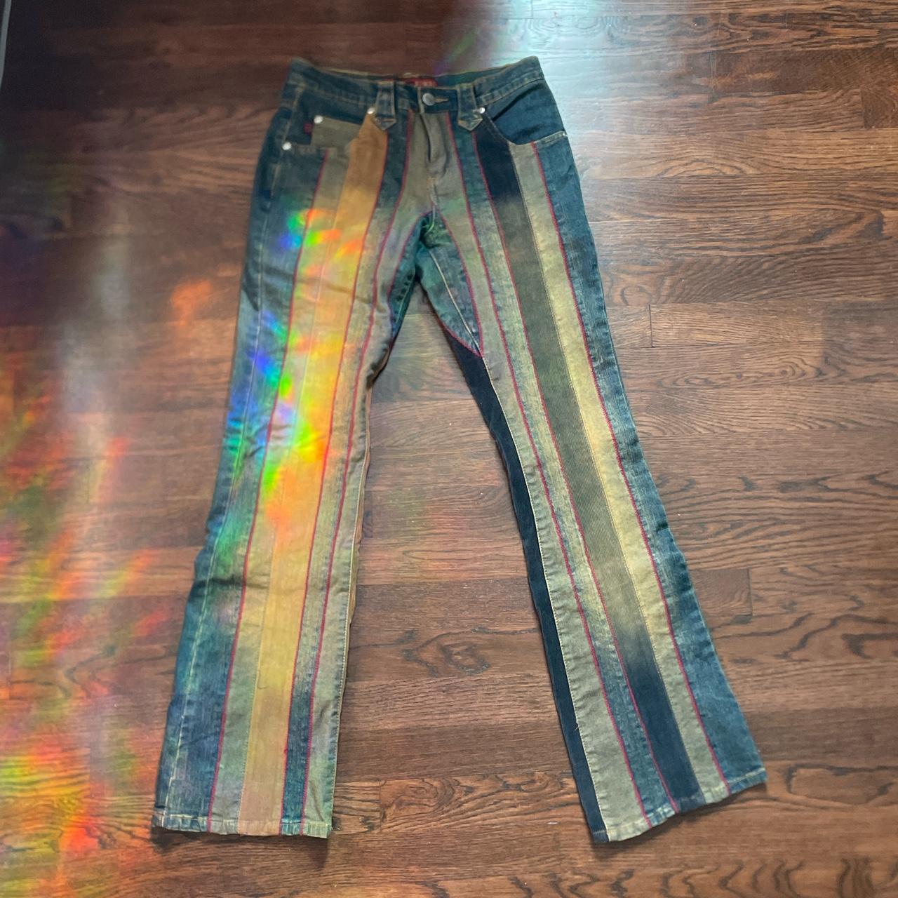 Size 1 vintage YMI UBU jeans Part corduroy, denim,... - Depop