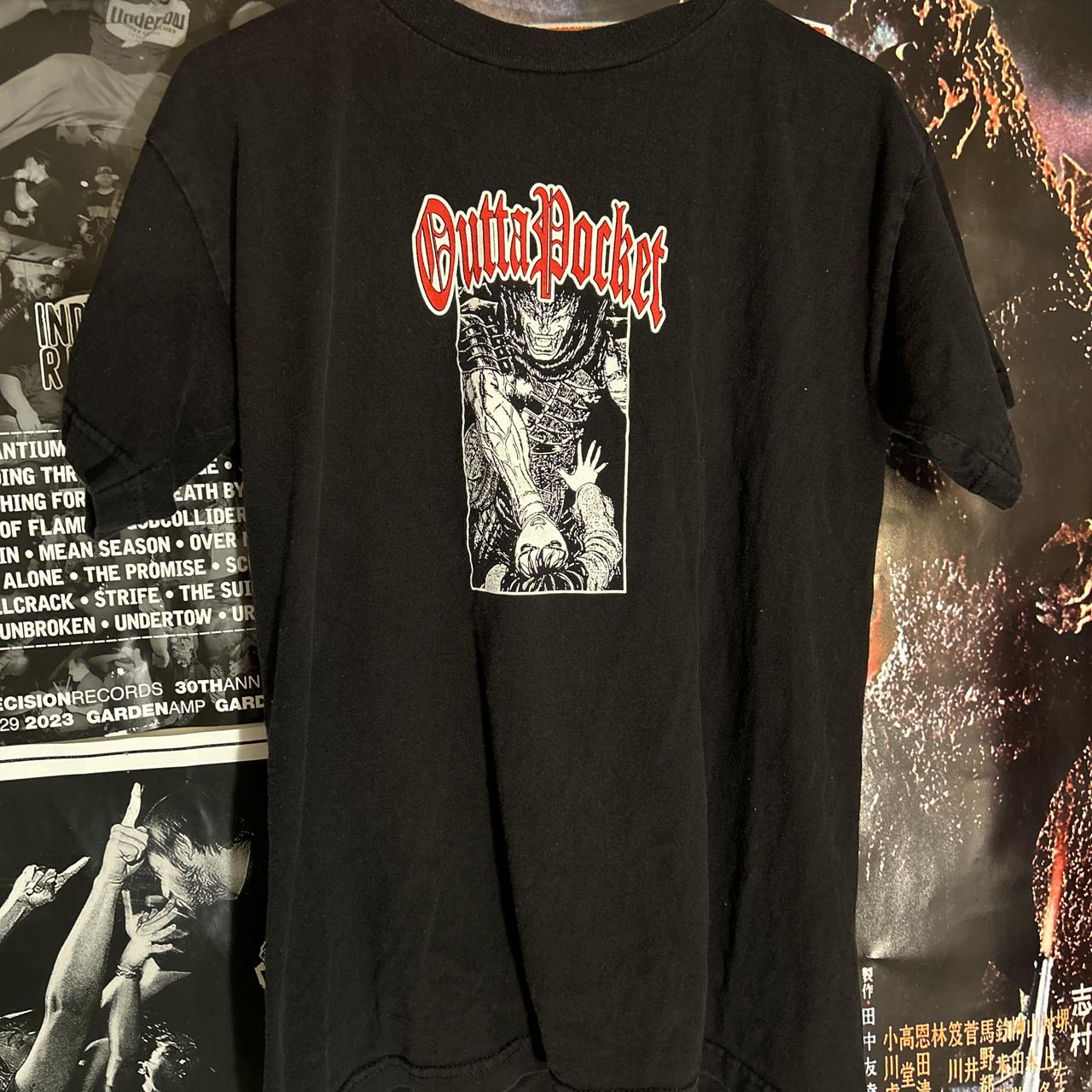 outta pocket berserk rip size M #hardcore #punk... - Depop