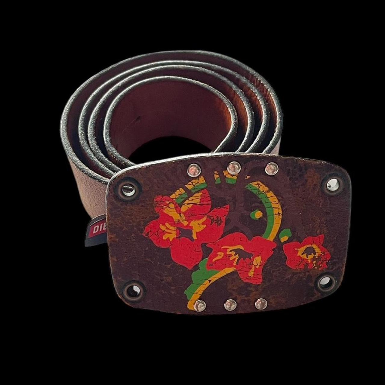 diesel vintage belt