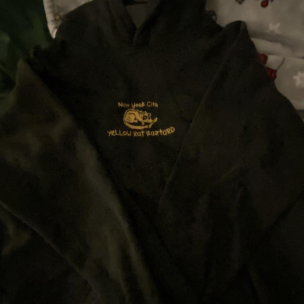 Brandy Melville hoodie yellow raw bastard Perfect... Depop