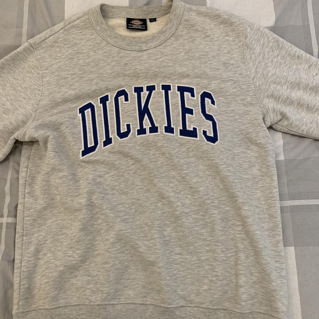 FREE SHIPPING Grey ‘Dickies’ Sweat Size -... - Depop