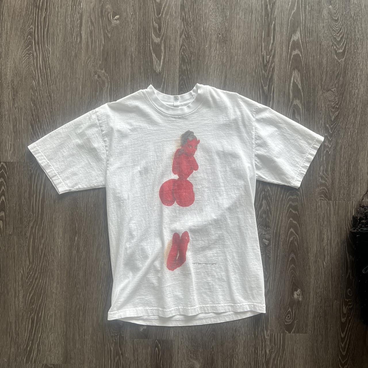 T-Rex global shirt, latest drop, washed once and... - Depop