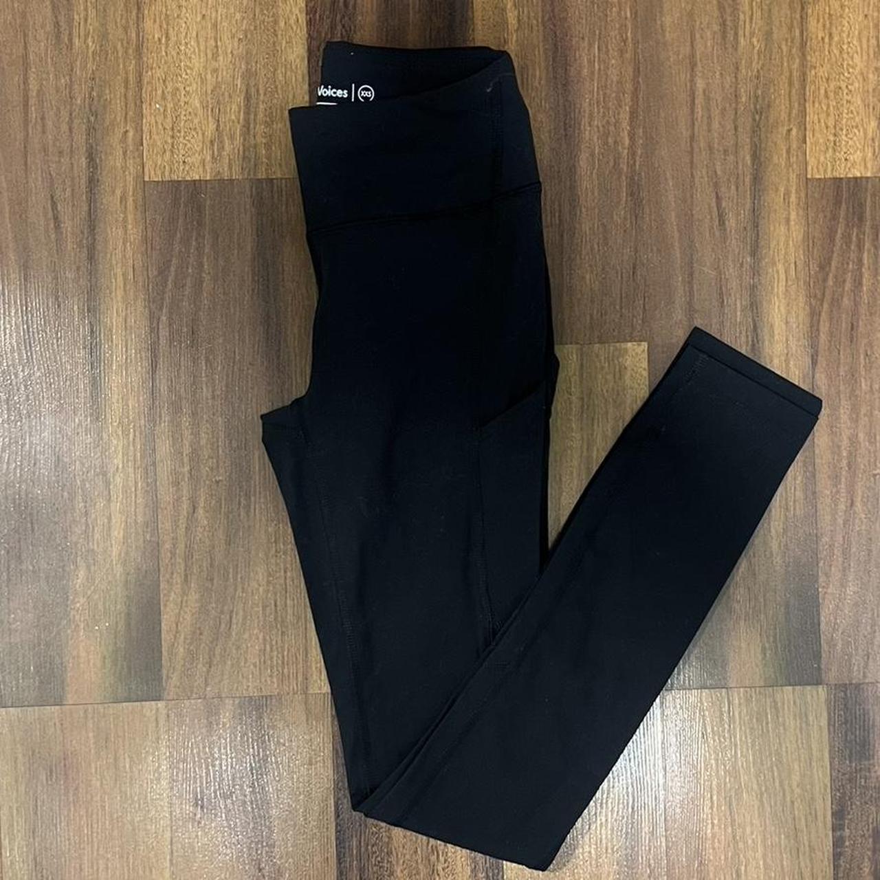 7/8 black (zoom) sport leggings with pockets from