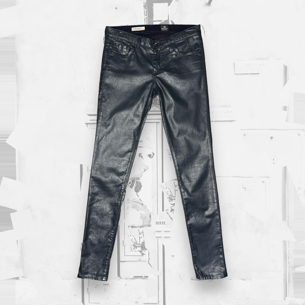 Ag hot sale waxed jeans