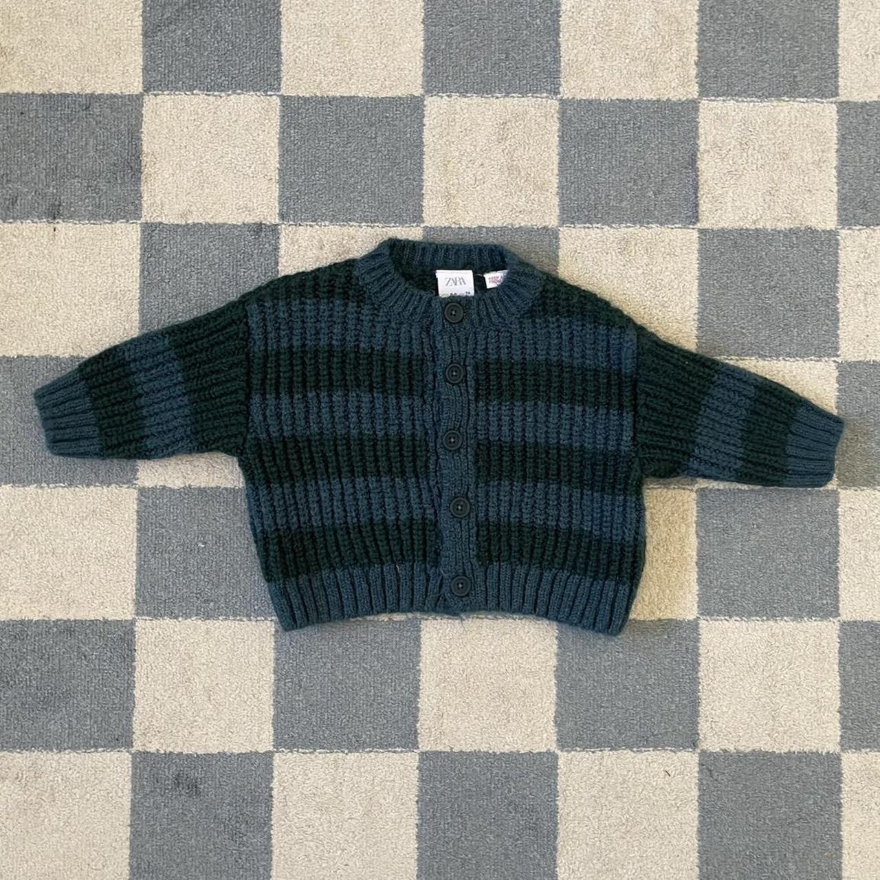 striped cardigan zara