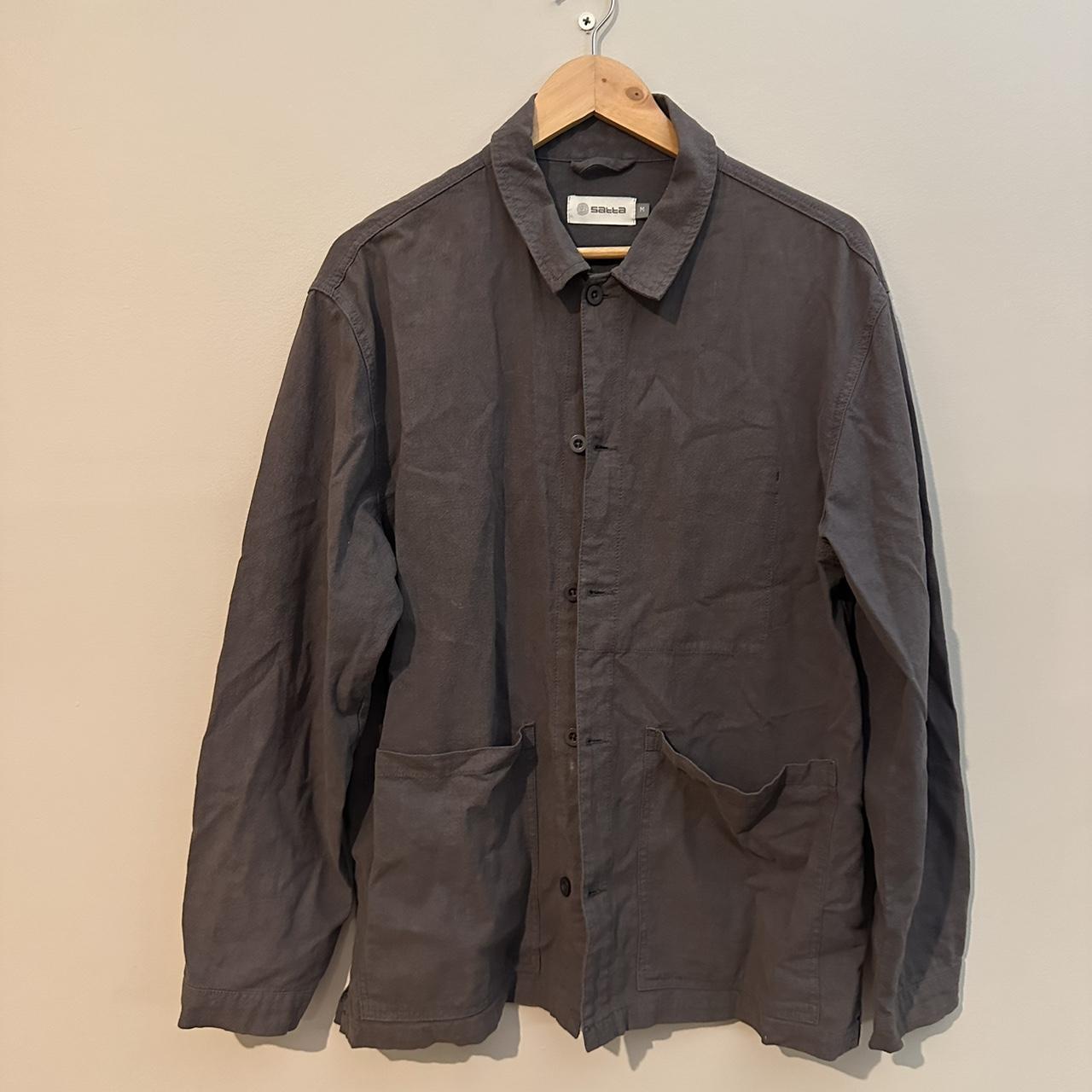 Satta sprout jacket indigo fashion