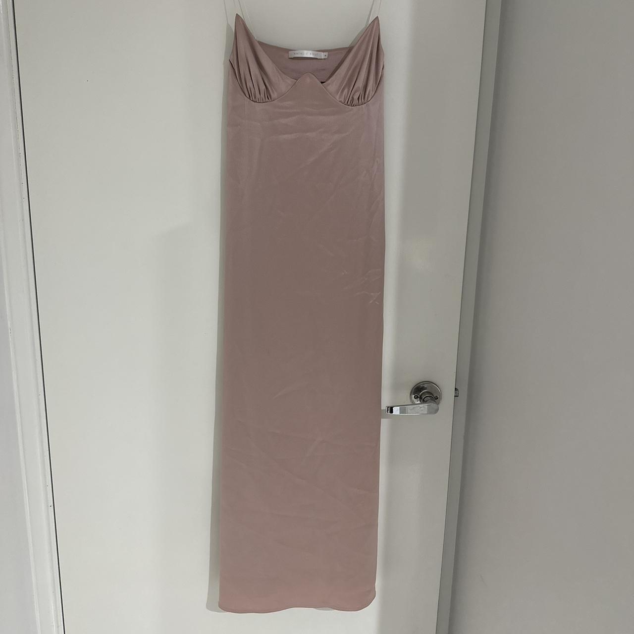 Natalie Rolt Scarlett Dress in Dusty Pink. Size 2.... - Depop