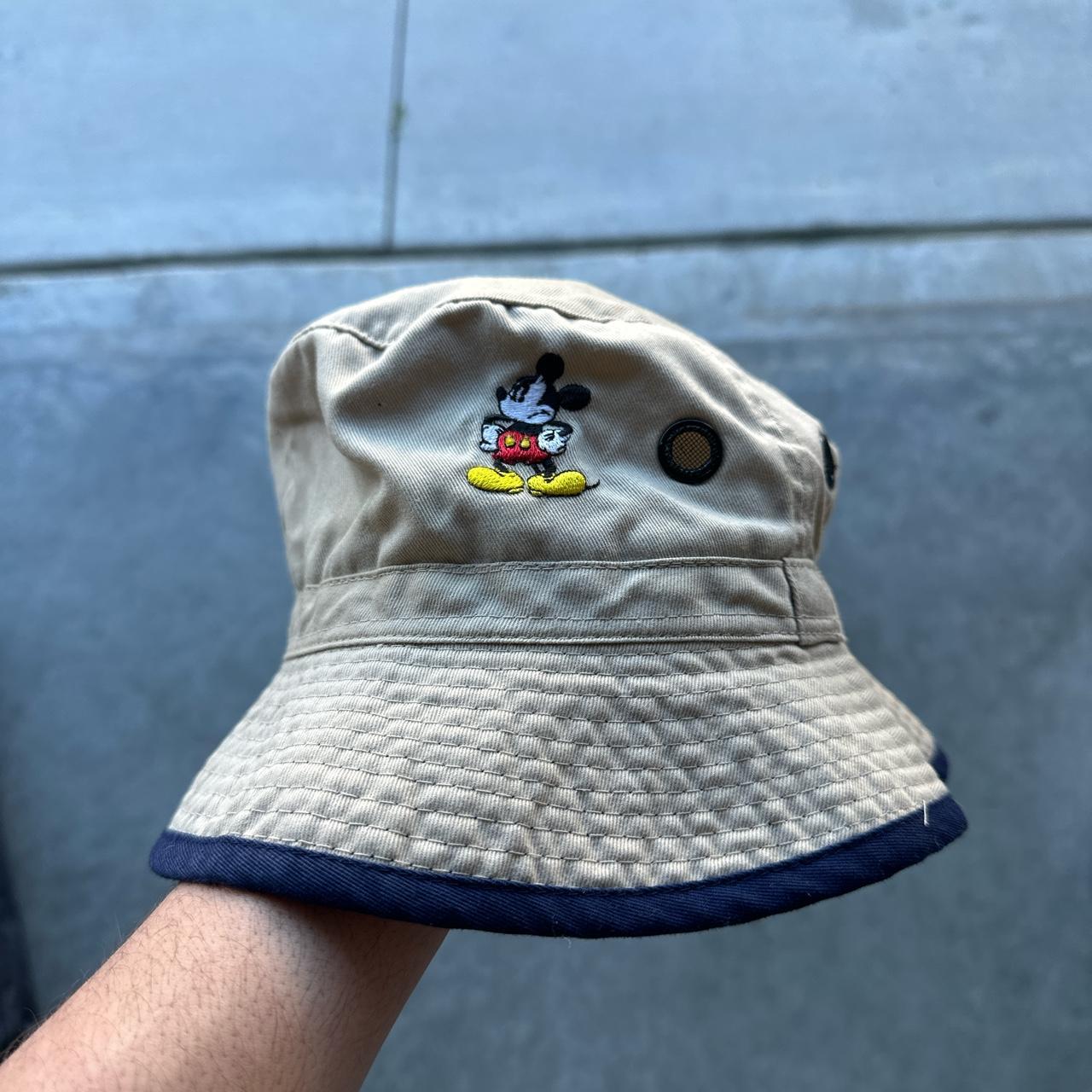 Disney Men's Tan and Navy Hat