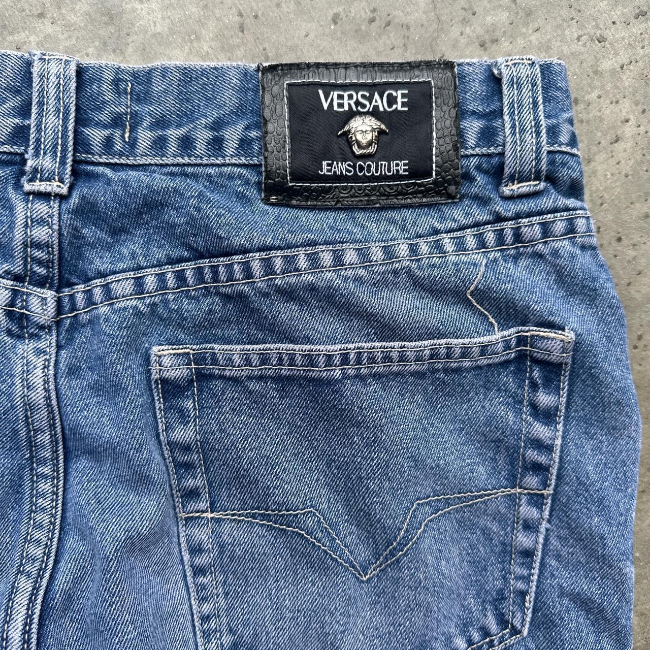 Versace Jeans Couture Men's Blue Jeans Depop