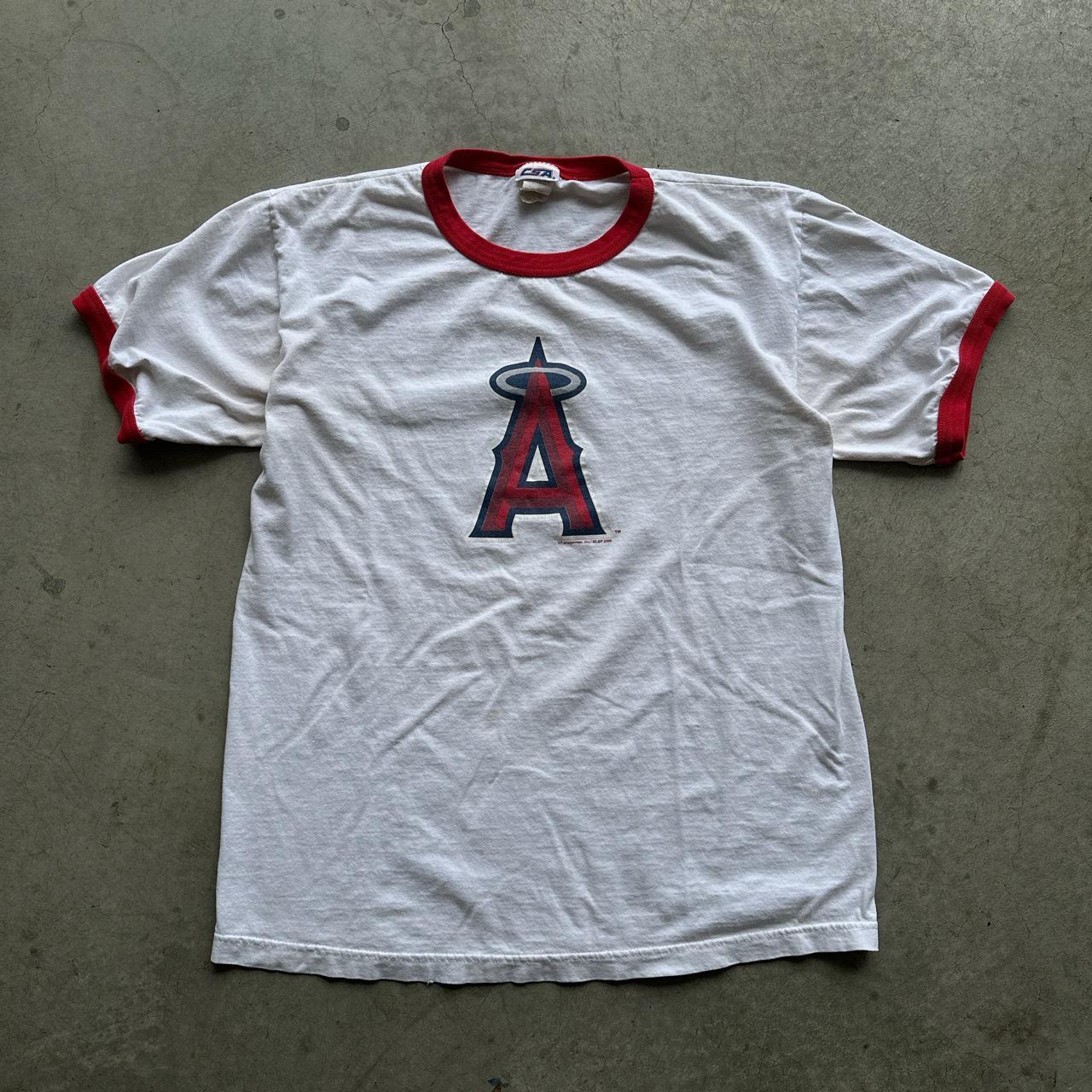 VINTAGE Anaheim Angels Stitched Baseball Jersey - - Depop