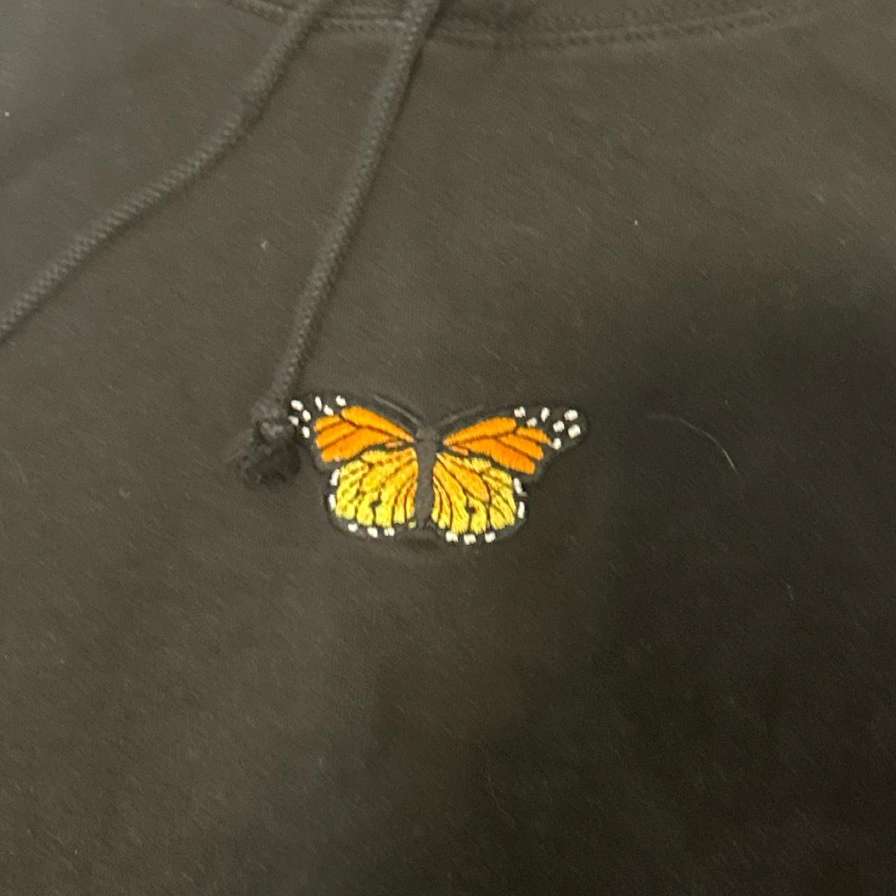 dead stock monarch butterfly brandy Melville hoodie