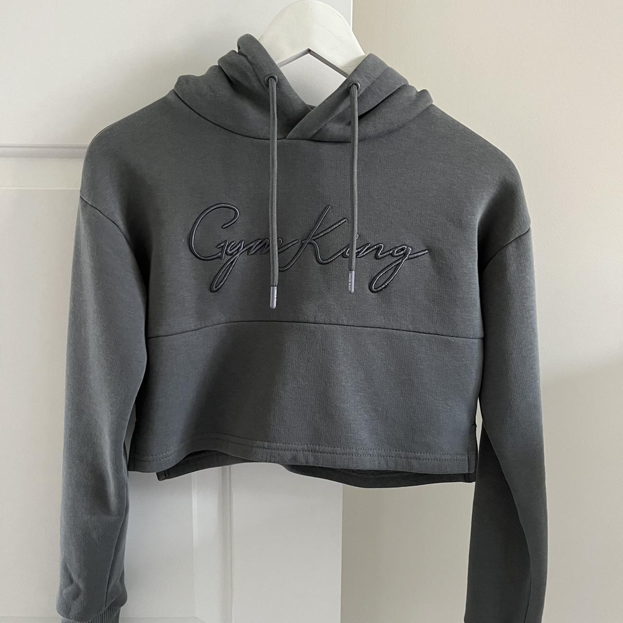 Womens grey gym sales king tracksuit