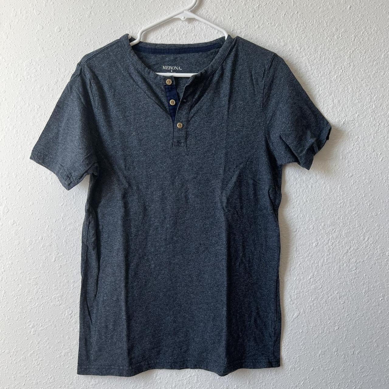 merona henley shirt