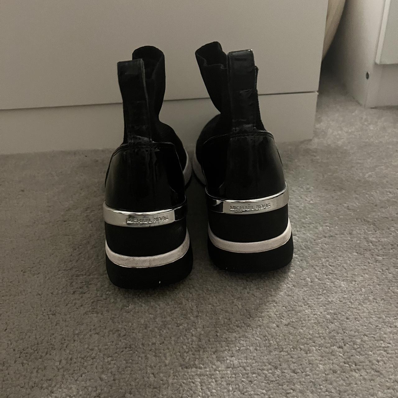 michael kors black trainers ladies