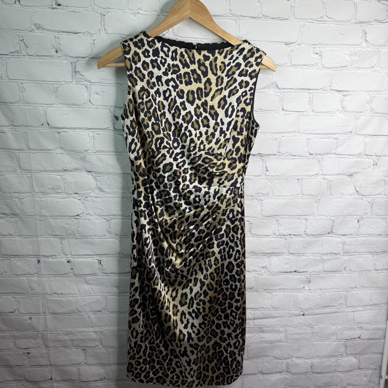 Cache Women's Dress - Multi/Brown - 10 – CACHE Le… - image 1