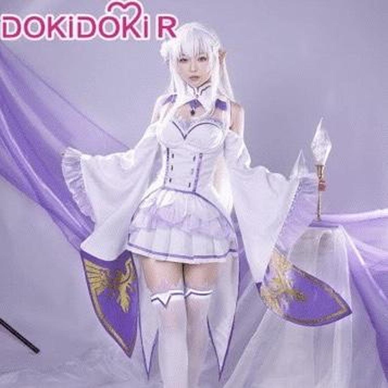 Re:Zero Emilia 2024 Cosplay + Wig