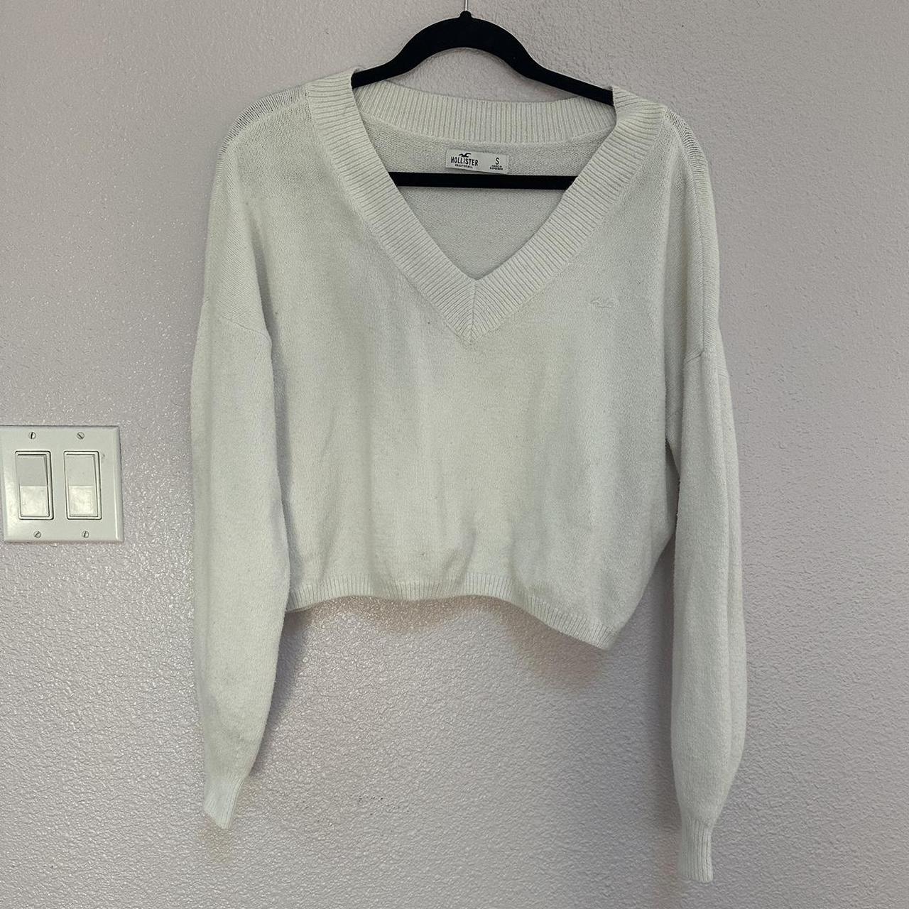 Hollister 2025 sweater white