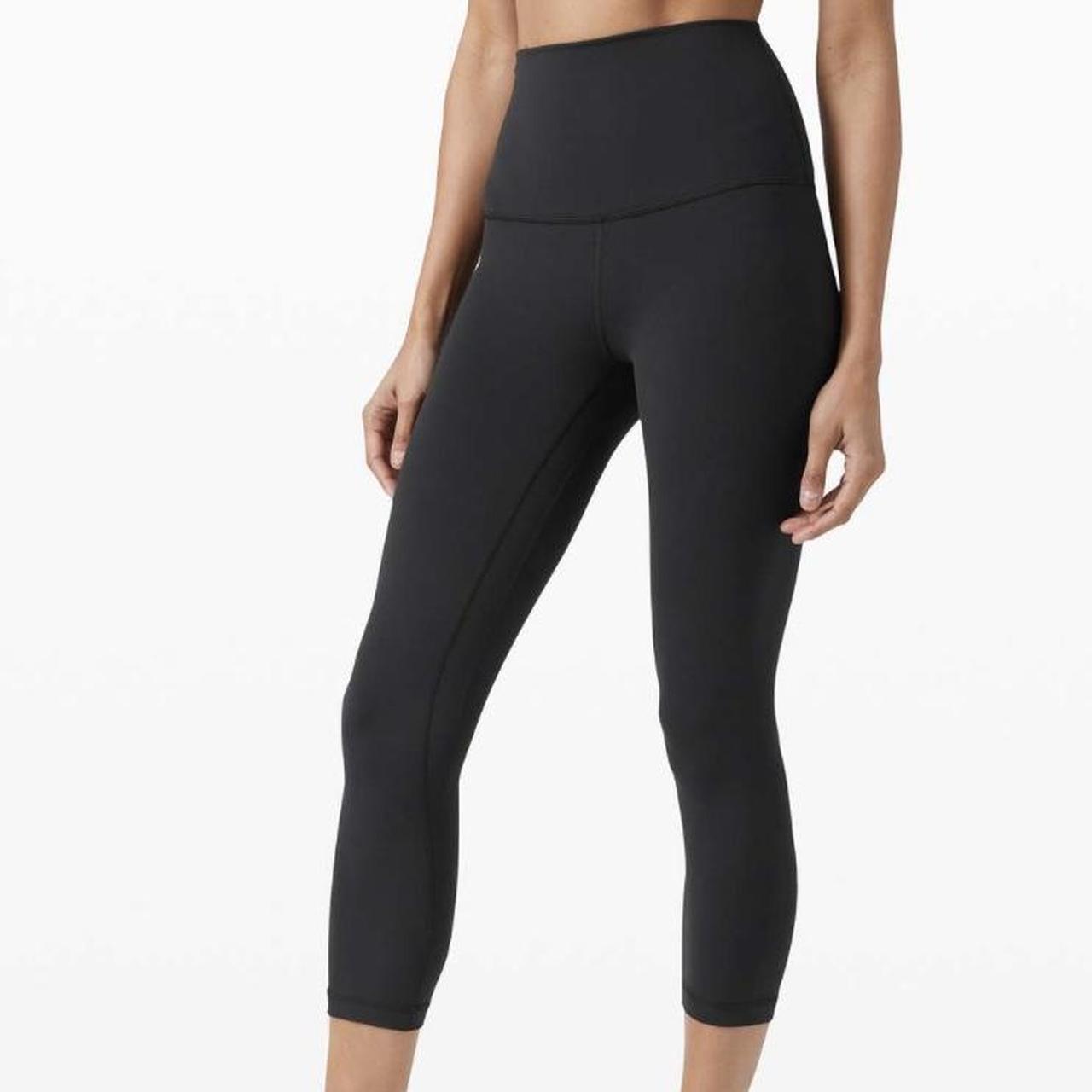 Lululemon Align leggings, size 4, 21”, black