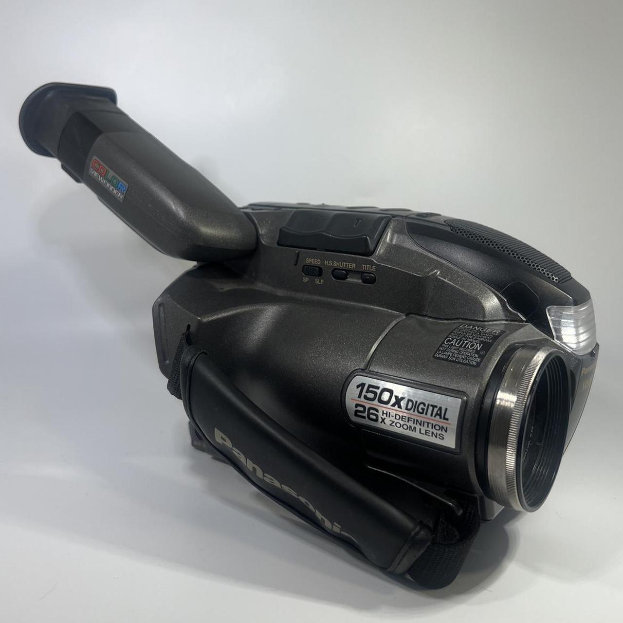 Panasonic Palmcorder PVD209 VHSC Analog Camcorder... Depop