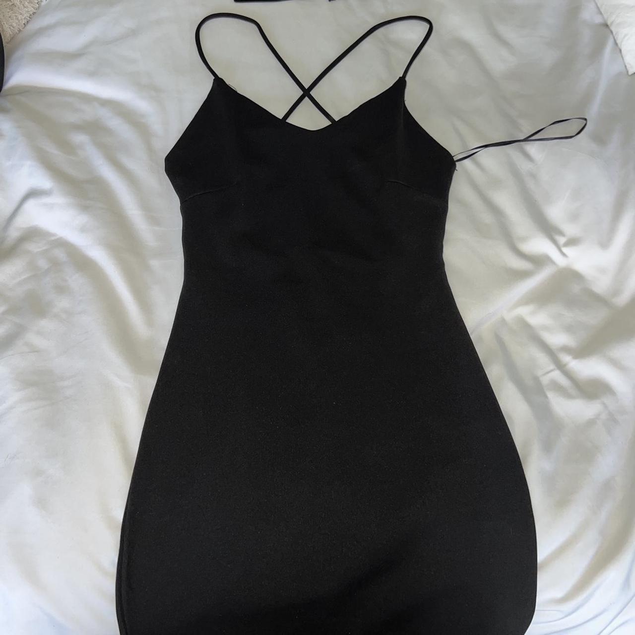 Charlotte Russe Black cross... - Depop