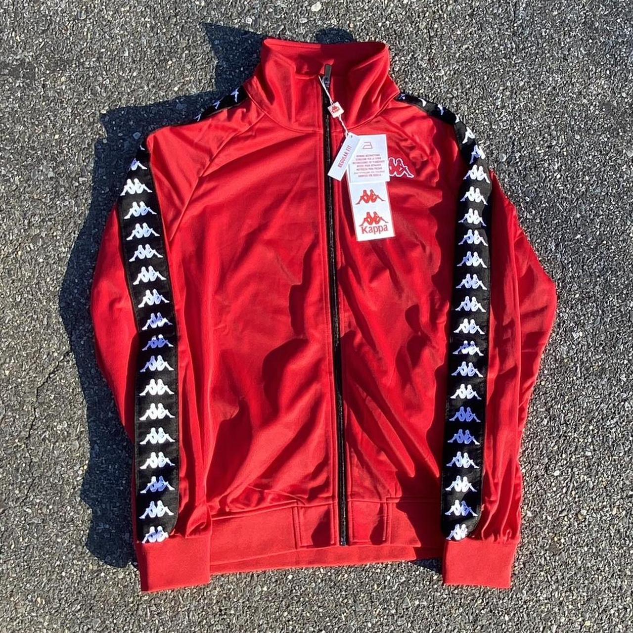 Kappa track clearance jacket red