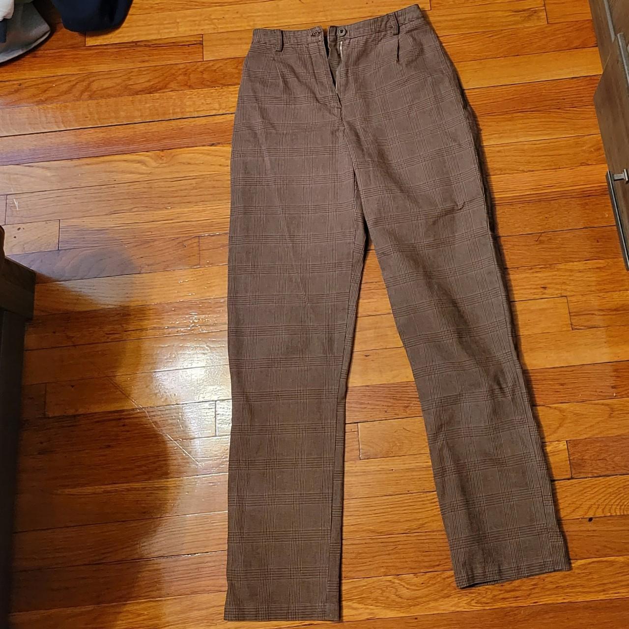 Brandy Melville Women's Brown Trousers Depop