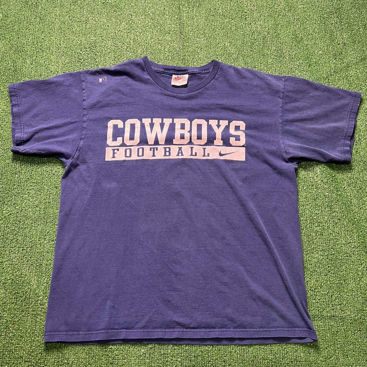 1995 Dallas Cowboys Logo Athletic Sharktooth NFL - Depop