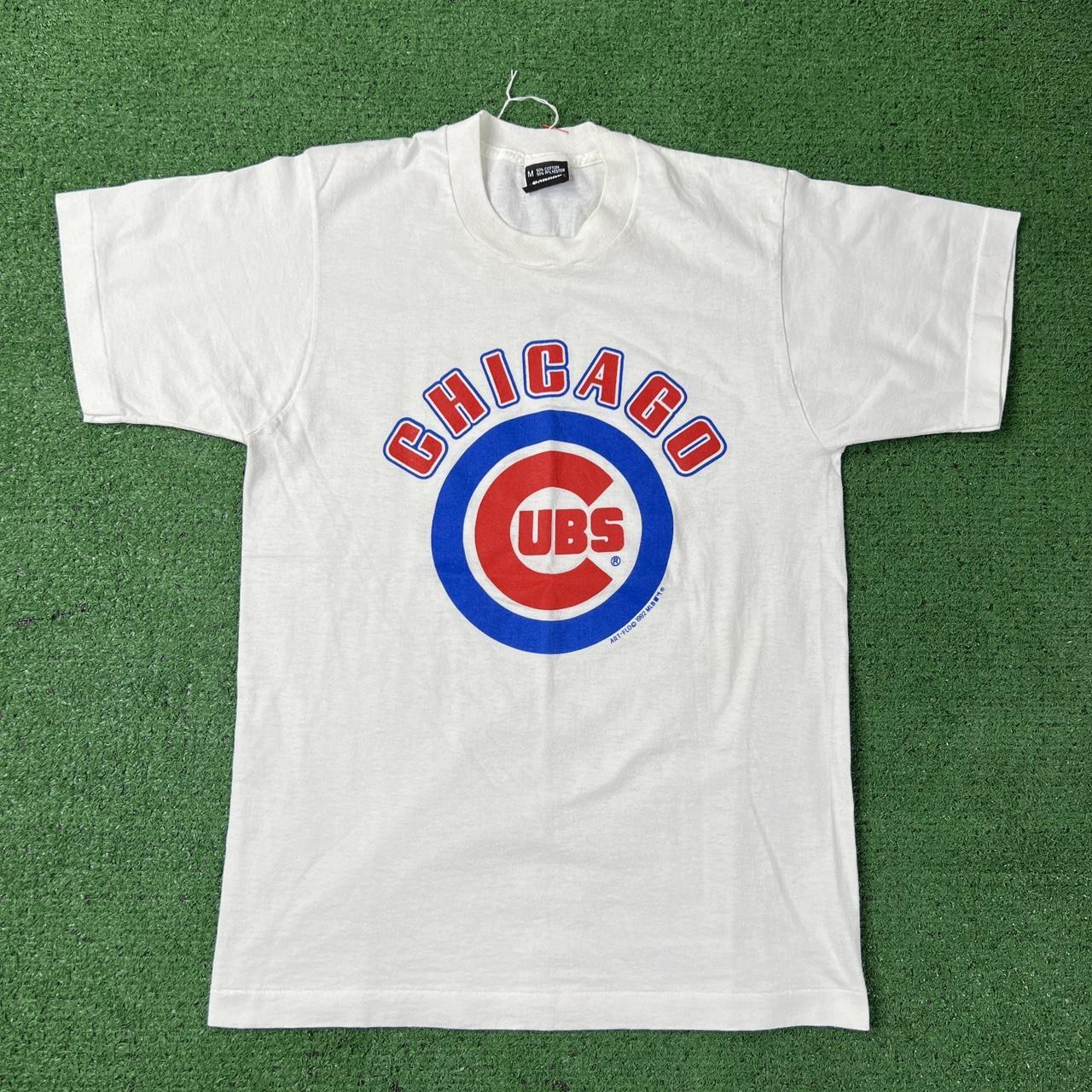 Vintage Chicago Cubs T-Shirt No Tags Size: Large - Depop