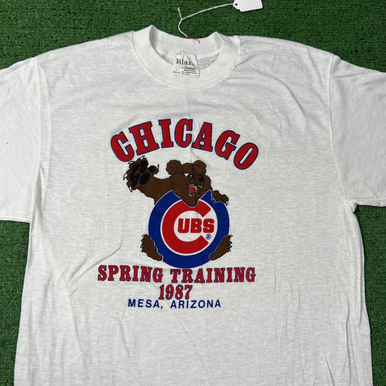 Vintage, Shirts, Vintage Chicago Cubs Spring Training Shirt