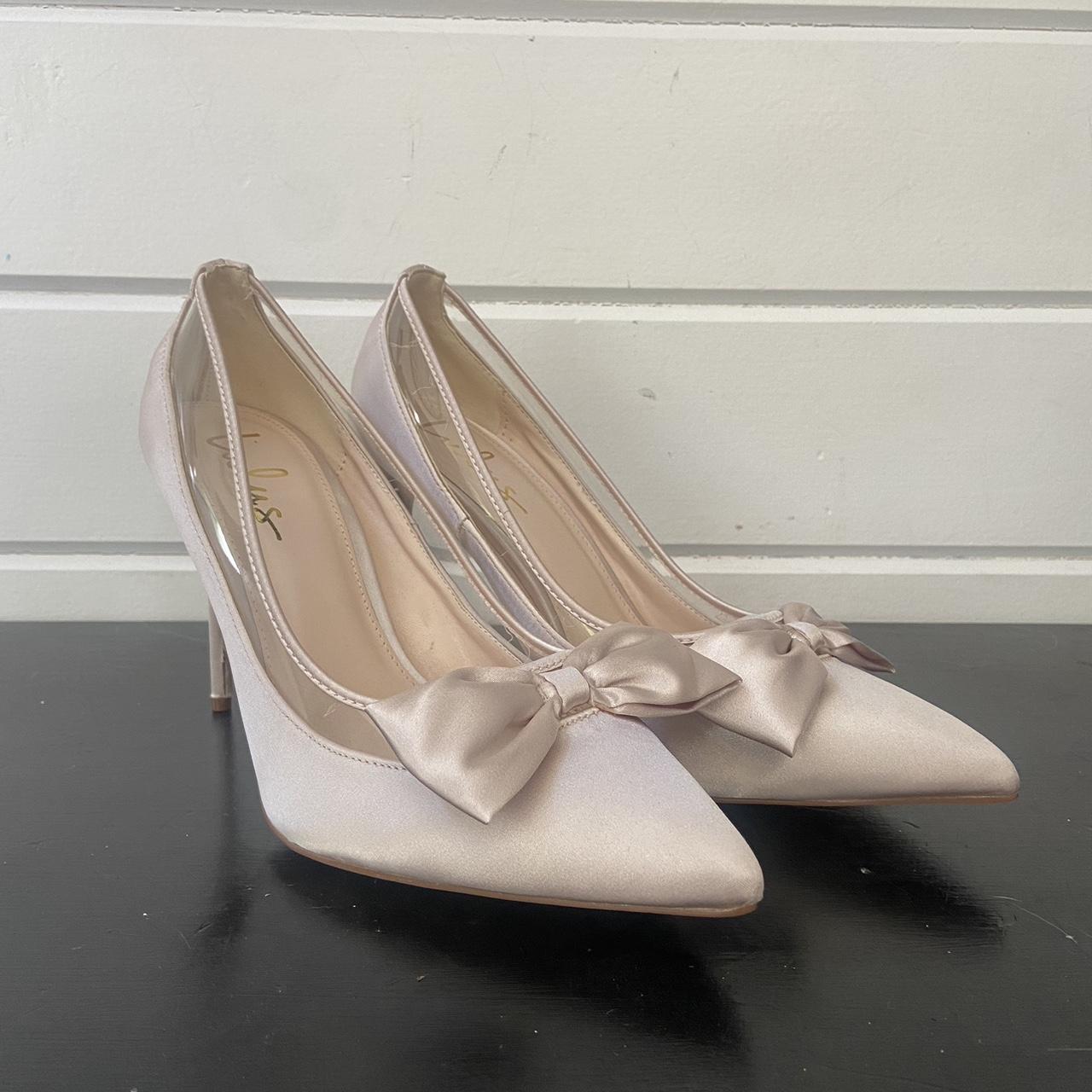 Beige heels store 3 inch