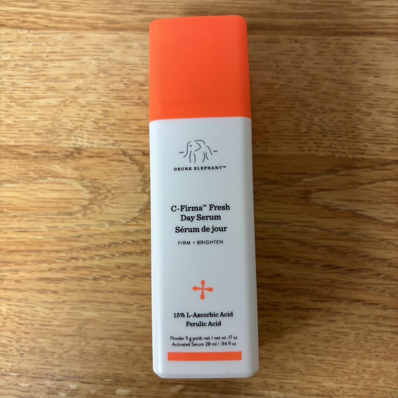Drunk Elephant vitamin C serum. I unscrewed it so... Depop