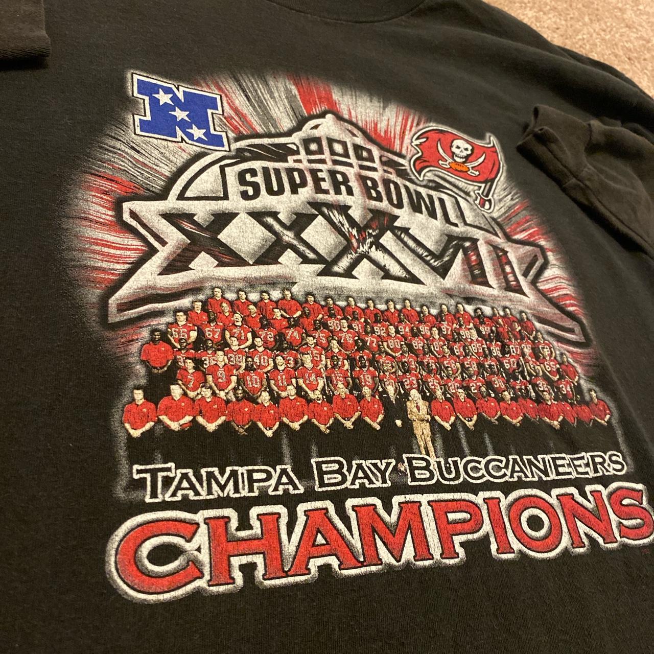 03' Tampa Bay Buccaneers Super Bowl Champs. - Depop