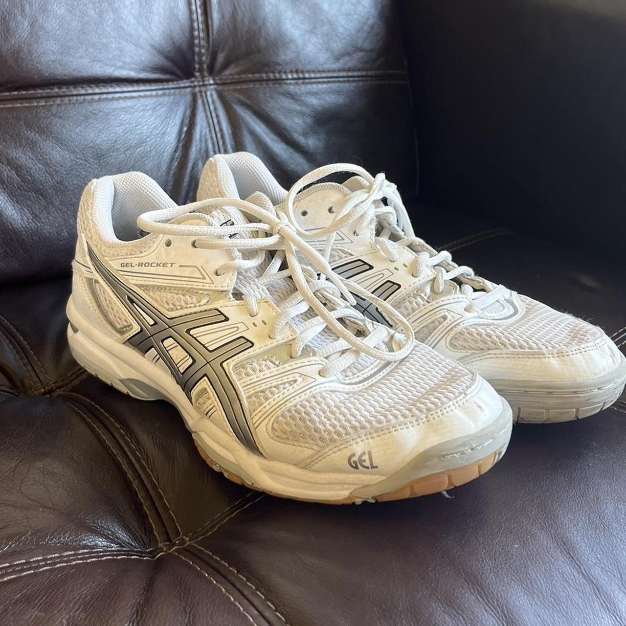 white volleyball shoes